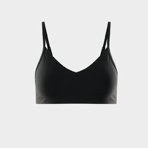 TNA Black V-Neck Bralette